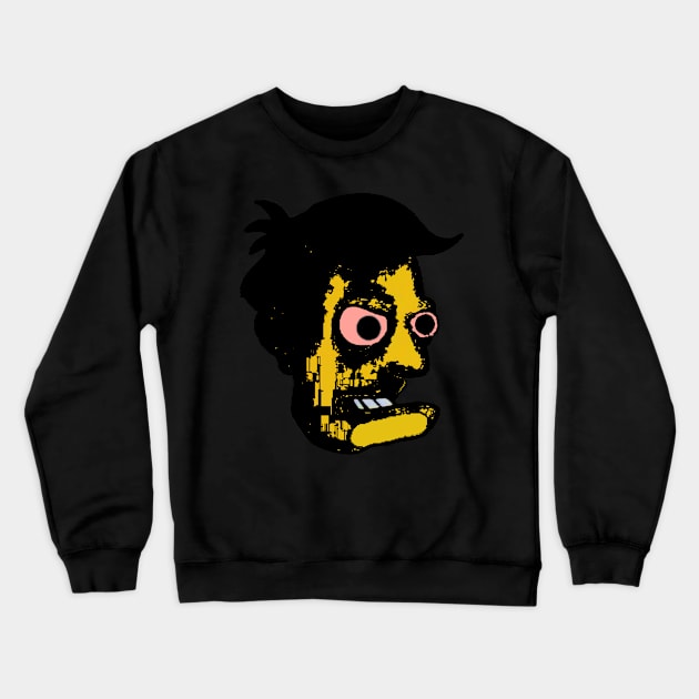 Black Metal Gurns Crewneck Sweatshirt by T-850